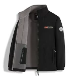 남성용 새 겨울 재킷 두꺼운 폴라 플리스 야외용 고품질 디자인 따뜻한 남성 패션 가을 아우터 - 이미지 3