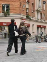 2025 가을 겨울 신상 여성 두꺼운 따뜻한 양면 숏 재킷 여성용 갈색 코트 - 이미지 4