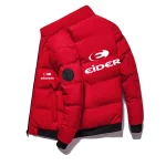 신상 남성 캐주얼 방풍 방수 두꺼운 따뜻한 다운 재킷, 남성 패션 가을 겨울 코트 재킷 2025 - 이미지 4