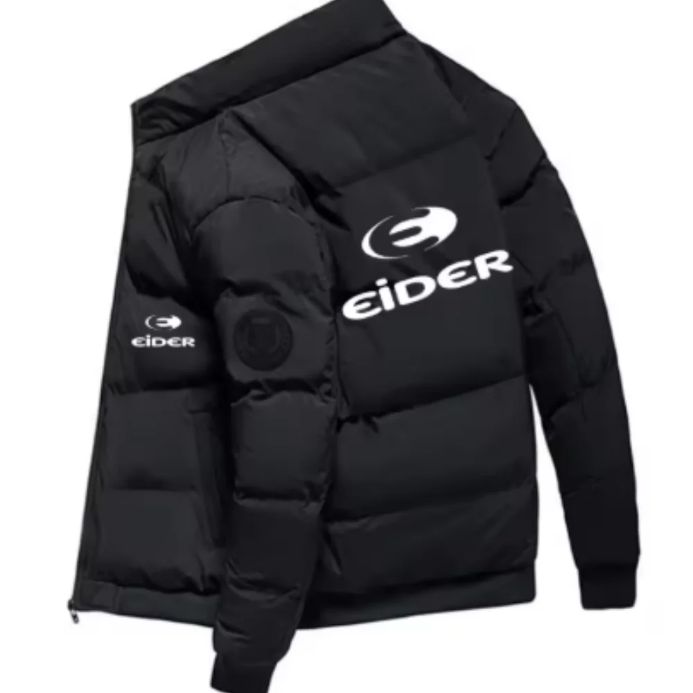 kf-Se5d2c0ce628a4fa0899a3edeba34e325p 남성 캐주얼 방풍 방수 에이더 재킷 파카 남성 가을 겨울 신상 두꺼운 따뜻한 패션 파카 재킷 코트 - 이미지 1