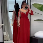 맞춤형 절묘한 연인 이브닝 드레스 풀 슬리브 라인스톤 구슬 장식 댄스 파티 드레스 a 라인 롱 파티 드레스