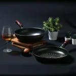 [1+1+1] 셰프라인 CP 넌스틱코팅 궁중팬 22cm 28cm 30cm 32cm (대한민국 제조) - 이미지 4