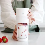 보아르 이지 텀블렌더 휴대용 믹서기 텀블러 무선 소형 블렌더 미니 과일 믹서 블랜더 - 이미지 4