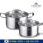 [라헨느] 더 퀸 포토프 스테인레스 믹싱볼3종/3단찜기/냄비2종/키친툴5종 - 이미지 4