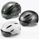 락브로스 자전거헬멧 고글일체형 WT-018S