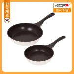 셰프라인 한국제조 1+1 인덕션 논스틱 가벼운 코팅팬 쵸코크림 IH 프라이팬 20/26