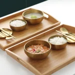 퀸메이드 라온 스테인레스 티타늄 반상기 그릇 세트 2인 10P