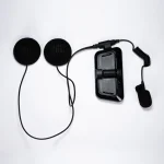 카르도 팩톡 아웃도어 싱글 블랙 스포츠 블루투스 인터콤 헬멧 스노우보드 스키 자전거 - 이미지 3