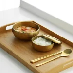 퀸메이드 라온 스테인레스 티타늄 반상기 그릇 세트 2인 10P - 이미지 3