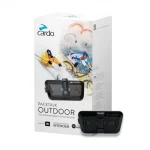 카르도 팩톡 아웃도어 싱글 블랙 스포츠 블루투스 인터콤 헬멧 스노우보드 스키 자전거