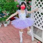 댄스 발레 의상 소녀 발레 드레스 레오타드 파티 여름 의상 소녀 드레스 어린이 옷 베스티도 발레린 생일 선물 - 이미지 4