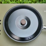 코팅 캠핑웍 경량 후라이팬 궁중팬 손잡이 분리 프라이팬 - 이미지 3