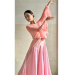 여자 긴 드레스 드레스 라인 댄스 의상의 새로운 신제품 의상 볼룸 현대 무용 플라멩코 의류 왈츠 0127 - 이미지 2