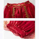 벨리 댄스 원피스 재스민 왕자 코스프레 드레스, 한탕 중국 스타일 코스프레 코스튬 소녀, 여성 벨리 댄스 의상 - 이미지 6