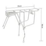 자전거 후면 랙 브래킷은 16/18/20인치 자전거에 다용도로 사용할 수 있습니다. 야외 여행을 위한 견고한 자전거 뒷좌석은 자전거 장비를 운반하는 데 사용됩니다. - 이미지 6