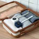 [휴비딕] UVC LED 살균&히팅건조 충전형 휴대용 칫솔 살균기 화이트 HTS-850 - 이미지 4