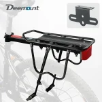 Deemount-자전거 수하물 캐리어화물 후면 랙, 선반 사이클링 가방 스탠드 홀더 트렁크 피트 20-29 ''Mtb & 4.0'' 팻 바이크
