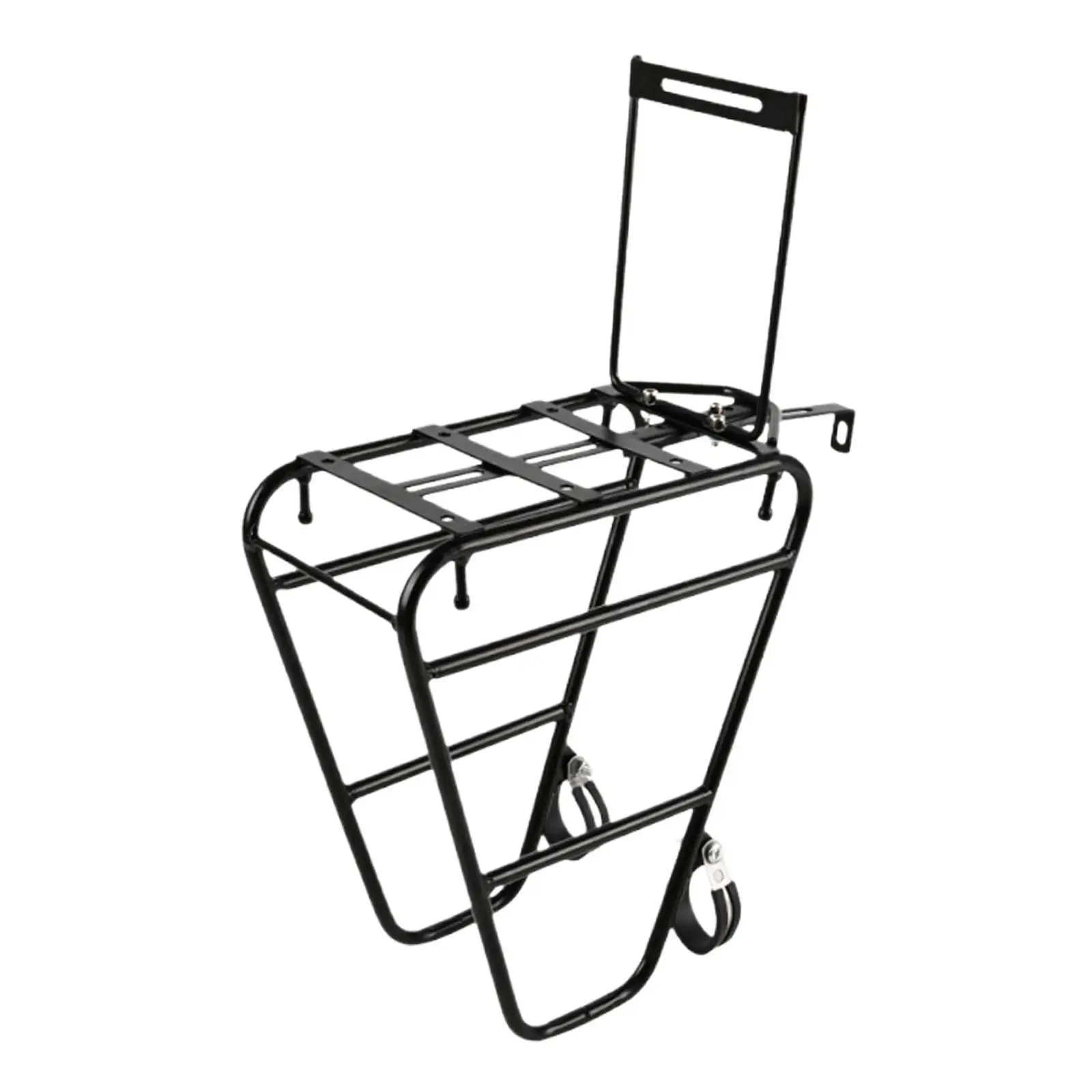 Bicycle Front Rack Universal Steel Luggage Carrier for Mountain and Road Bike Touring and Folding Bike Travel