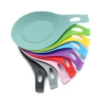 실리콘 스푼 거치대 레스트 패드, 뒤집개 에그비터, 내열성, 플레이스매트 트레이, 단열 매트, 주방 도구