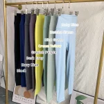 여름 뜨거운 판매 요가 레깅스 높은 허리 통기성 빠른 건조 요가 바지 피트니스 러닝 사이클링 운동 체육관 의류 - 이미지 2