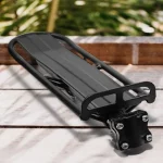 개폐식 자전거 후면 랙 자전거 뒷좌석 수하물 캐리어 랙 빠른 분리 자전거 시트 포스트 자전거 프레임 자전거 액세서리 - 이미지 2