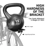 자전거 프론트 포크 확장 보드 자갈 탈출 도로 자전거 삼각형 고정 지원 수하물화물 캐리어 가방 랙 홀더 15KG - 이미지 4