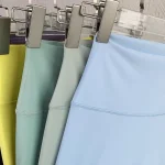 여름 뜨거운 판매 요가 레깅스 높은 허리 통기성 빠른 건조 요가 바지 피트니스 러닝 사이클링 운동 체육관 의류