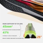 Xtep 2000km 3.0 남성용 운동화 2025 봄 운동화 쿠션 트레이닝 조깅 내마모성 경량 875119110032 - 이미지 2