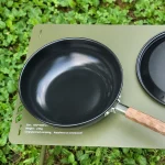 코팅 캠핑웍 경량 후라이팬 궁중팬 손잡이 분리 프라이팬 - 이미지 2