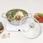 파쿠젠 IH 인덕션 스텐 전골 찜기 찜냄비 찜솥 30cm - 이미지 4