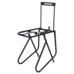 자전거 화물 랙 로드 베어링, 자전거 캐리어 가방, 수하물 선반 브래킷, 스틸 자전거 프론트 랙, 산악 자전거 액세서리, 15kg - 이미지 4