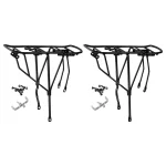 자전거 후면 화물 랙, 250kg 적재 용량 선반, 뒷좌석 휴대용 견고한 캐리어, 산악 자전거 캐리어 랙 - 이미지 2