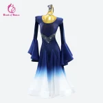 여성용 무도회 댄스웨어, 현대 무용 원피스 왈츠 대회, 코스튬 웨딩 파티 세트 발사, 무도회 무대 의류, 2026 소녀 신제품 신상원피스 모던댄스드레스 여자왈츠복 라인댄스 의상 신제품 왈츠드레스 고품질 댄스모던드래스 여성댄스복 왈츠댄스드레스 경기용모던댄스 왈츠 볼룸 드레스 댄스드레스 플라멩코 볼룸대회 댄스 월츠드레스 모던댄스복 여성드레스대회복 댄스복드레스 신상 고품질 볼룸댄스원피스 - 이미지 5