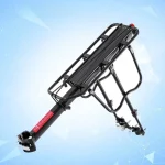 산악 자전거 리어 랙 사람 운반 용량 견고하고 내구성이 뛰어난 안정적인 조절 가능한 자전거 수하물 캐리어 자전거 액세서리