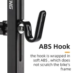 WEST BIKING 자전거 주차 스탠드 랙, 이동식 바닥 MTB 스탠드 보관, 다목적 공간 절약형 로드 바이크 유지 보수 지지대 - 이미지 4