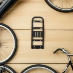 전기 자전거 리어랙 헤비듀티 철제 확장형 안정적인 탈부착식 화물 프레임 지지대 빠른 설치 여행용 리어 캐리어