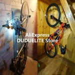 1/2PCS 조정 가능한 자전거 버클 산악 도로 자전거 벽 마운트 브래킷 보관 자전거 벽 수리 스탠드 자전거 주차 랙 - 이미지 6