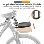 NEWBOLER 자전거 앞바구니 캐리어 패니어 가방 짐 선반 브래킷 트렁크 MTB 자전거 사이클링 랙 5kg 적재 용량 - 이미지 4