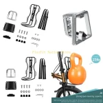 242F 자전거 화물 캐리어 랙 자전거 전면 랙 합금 수하물 여행 캐리어 랙