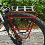 자전거 앞 랙 범용 스틸 짐받이 (산악자전거, 로드바이크, 여행용 및 접이식 자전거 여행용) - 이미지 4