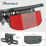 Deemount-자전거 수하물 캐리어화물 후면 랙, 선반 사이클링 가방 스탠드 홀더 트렁크 피트 20-29 ''Mtb & 4.0'' 팻 바이크 - 이미지 4