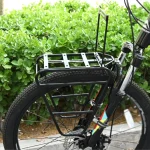 자전거 앞 캐리어 랙, 트렁크 홀더 프론트 포크 마운팅, 자전거 앞 랙, 가방 수하물 선반, 장거리 사이클링용 - 이미지 3