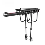 산악 자전거 리어 랙 사람 운반 용량 견고하고 내구성이 뛰어난 안정적인 조절 가능한 자전거 수하물 캐리어 자전거 액세서리 - 이미지 4