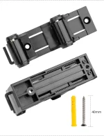 자전거 주차 버클 벽걸이 클립 조절 가능 산악 자전거 거치대 보관 지지대 걸이 수리 스탠드 브래킷 랙 - 이미지 6