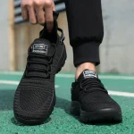 운동화 남성 통기성 패션 운동화 경량 운동 훈련 신발 남여 남성 Tenis Masculino 야외 운동화 - 이미지 5