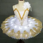 쇼 댄스 의상 어린이 발레 드레스 투투 아동복 베스티도스 베이비 발레 레오타드 여름 소녀 파티 드레스 발레리네