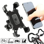 Phone Holder 360 ° 회전 자전거 전화 홀더 오토바이 핸들 바 휴대 전화 마운트 스쿠터 자전거 오토바