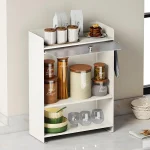 새로운 서랍 주최자 디럭스 데스크탑 메이크업 주최자 주방 선반 방진 머그잔 차 세트 커피 서랍 조리대 주최자