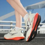 러닝화 카본 보드 전문 마라톤 남성 스포츠 통기성 경량 여성용 편안한 운동화 미끄럼 방지 스니커즈 - 이미지 5