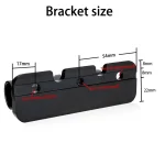 ZTTO 자전거 포크 마운트 자동차 루프 랙 지원 액슬 캐리어를 통한 퀵 릴리스 MTB 도로 자전거 프론트 포크 블록 스탠드 홀더 랙 - 이미지 4